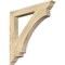Ekena Millwork Imperial Traditional Rough Sawn Bracket, Douglas Fir, 4"W x 34"D x 34"H BKT04X34X34IMP01RDF - alternate 1
